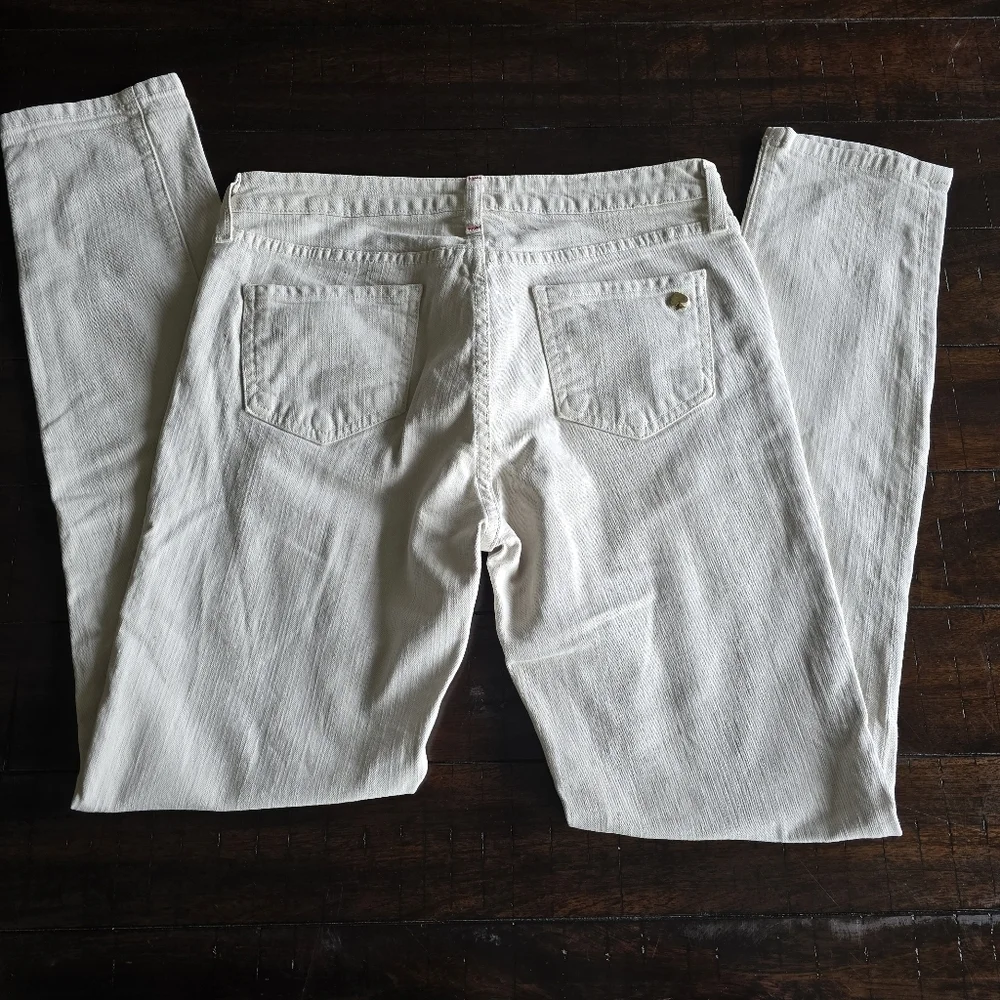 Kate Spade New York Skinny Jeans Women 29 Off White Ivory Denim